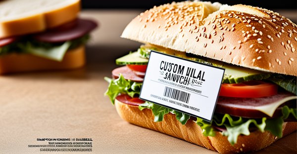 Des étiquettes sandwich personnalisées pour tous vos besoins