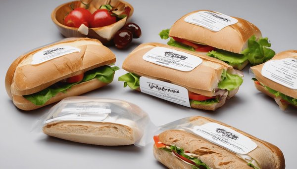 Découvrez nos étiquettes sandwich sur mesure pour vos projets